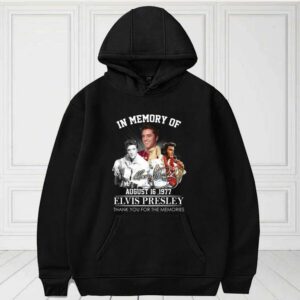 Elvis Presley Shirt, In Memory Of August 16 1977 Elvis Presley Thank You For The Memories For Fan Shirt 3