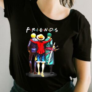 Friends One Piece Luffy Zoro Sanji Shirt, One Piece Luffy Zoro Sanji Friends Shirt, One Piece For Fan Shirt