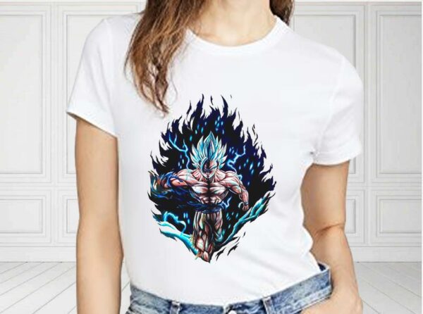 Goku Supper Saiyan Shirt, Goku Blue Shirt, Dragon Ball Supper For Fan Shirt