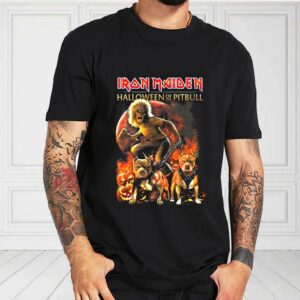 Iron Maiden Halloween Of The Pitbull Shirt, Iron Maiden Shirt, Iron Maiden Of The Pitbull For Fan Shirt