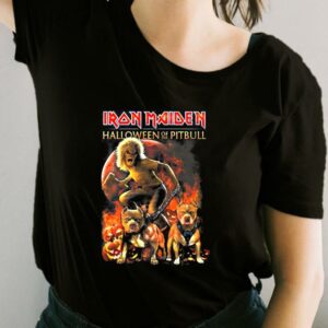 Iron Maiden Halloween Of The Pitbull Shirt, Iron Maiden Shirt, Iron Maiden Of The Pitbull For Fan Shirt