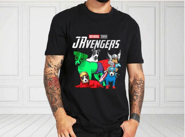Jack Russell Terrier Jrvengers Avengers Shirt, Marvel Avengers Jack Russell Jrvengers Endgame For Fan Shirt