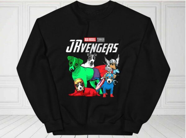 Jack Russell Terrier Jrvengers Avengers Shirt, Marvel Avengers Jack Russell Jrvengers Endgame For Fan Shirt