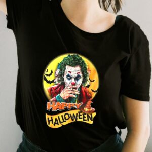 Joker Joaquin Phoenix Happy Halloween Shirt, Joker Halloween Shirt, Halloween Joker Joaquin Phoenix For Fan Shirt 1