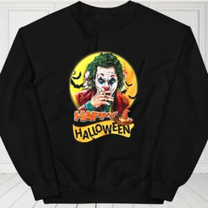 Joker Joaquin Phoenix Happy Halloween Shirt, Joker Halloween Shirt, Halloween Joker Joaquin Phoenix For Fan Shirt 2