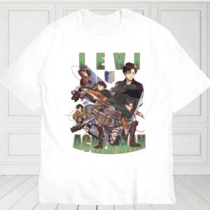 Levi Ackerman Shirt, Attack On Titan Shirt, Anime For Fan Shirt