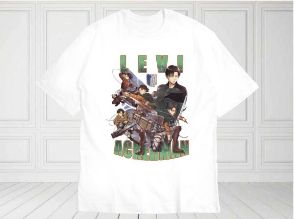 Levi Ackerman Shirt, Attack On Titan Shirt, Anime For Fan Shirt
