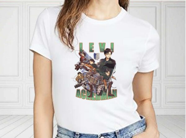 Levi Ackerman Shirt, Attack On Titan Shirt, Anime For Fan Shirt