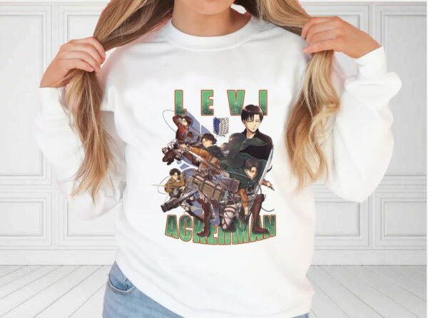 Levi Ackerman Shirt, Attack On Titan Shirt, Anime For Fan Shirt