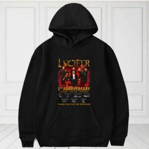 Lucifer 5th Anniversary 2016 2021 Thank You For The Memories Shirt, Lucifer For Fan Shirt 3
