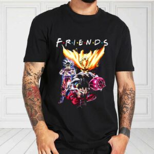 Luffy Naruto Son Goku Friends Shirt, Friends Anime Shirt, Naruto Dragon Ball One Piece For Fan Shirt
