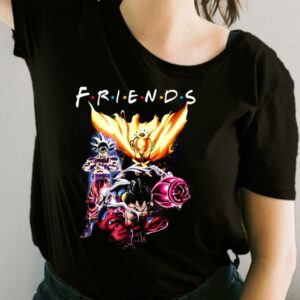 Luffy Naruto Son Goku Friends Shirt, Friends Anime Shirt, Naruto Dragon Ball One Piece For Fan Shirt