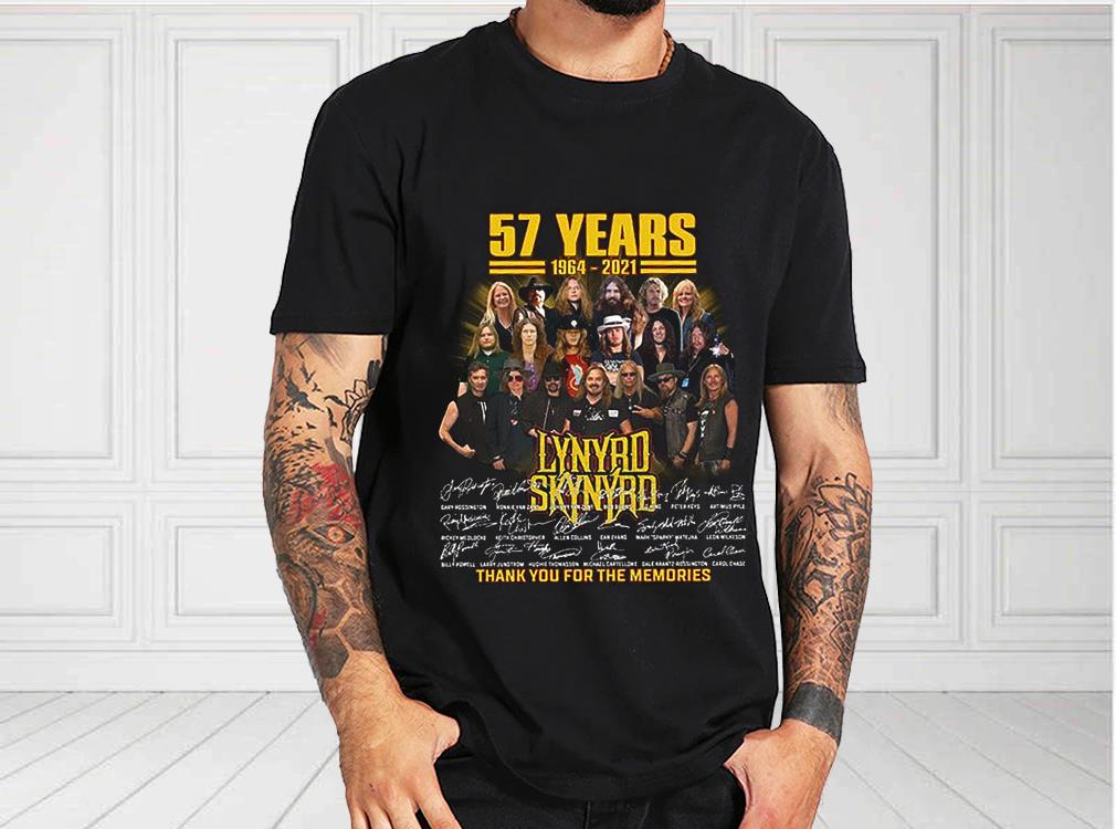 Lynyrd Skynyrd Shirt, 57 Years 1964 2021 Lynyrd Skynyrd Thank You For The Memories Shirt, Rock Band Lynyrd Skynyrd For Fan Shirt Lynyrd Skynyrd Shirt 57 Years 1964 2021 Lynyrd Skynyrd Thank You For The Memories Shirt Rock Band Lynyrd Skynyrd For Fan Shirt 1 - Lynyrd Skynyrd Shirt, 57 Years 1964 2021 Lynyrd Skynyrd Thank You For The Memories Shirt, Rock Band Lynyrd Skynyrd For Fan Shirt