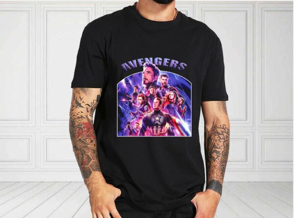 Marvel Avengers Characters Shirt, Marvel Superhero Shirt, Avengers End Game For Fan Shirt