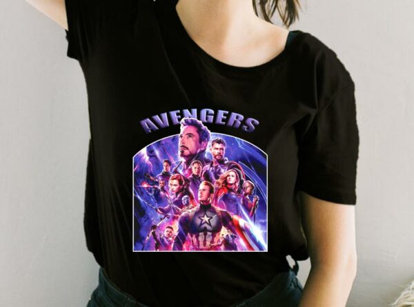 Marvel Avengers Characters Shirt, Marvel Superhero Shirt, Avengers End Game For Fan Shirt