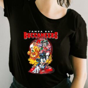 Mickey Mouse Pumpkin Halloween With Tampa Bay Buccaneers 2021 Shirt, Mickey Mouse Pumpkin Halloween For Fan Shirt 1