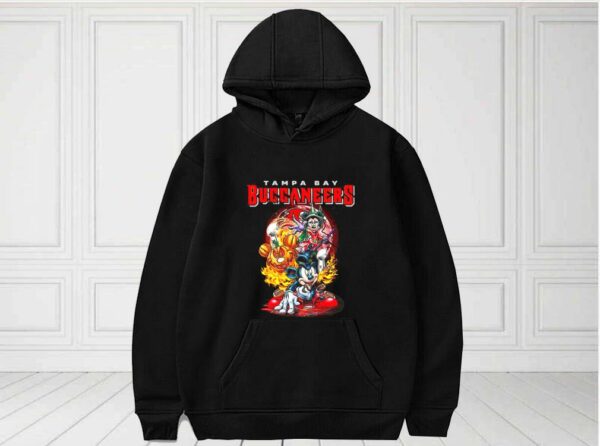 Mickey Mouse Pumpkin Halloween With Tampa Bay Buccaneers 2021 Shirt, Mickey Mouse Pumpkin Halloween For Fan Shirt