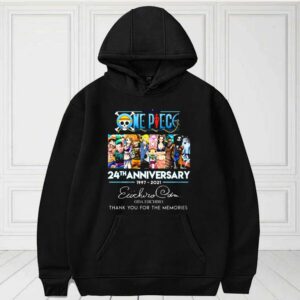 One Piece 24th Anniversary 1997-2021 Oda Eiichiro Thank You For The Memories Shirt, One Piece For Fan Shirt 3