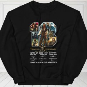 Pirates Of The Caribbean Sparrow 18th Anniversary Shirt, Captain Jack Sparrow Shirt, Jack Sparrow For Fan Shirt 2