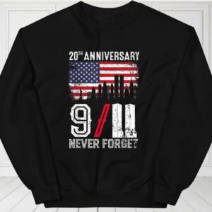 Never Forget 911 Shirt, USA Flag Patriotic Shirt, 9-11 Anniversary For Fan Shirt 2