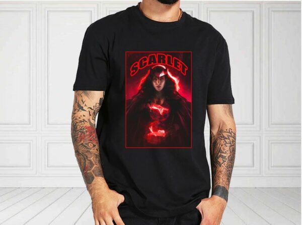Scarlet Witch Shirt, Wandavision Shirt, Wanda Maximoff Shirt, Scarlet Witch Wandavision For Fan Shirt