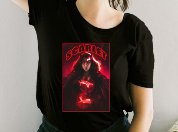Scarlet Witch Shirt, Wandavision Shirt, Wanda Maximoff Shirt, Scarlet Witch Wandavision For Fan Shirt
