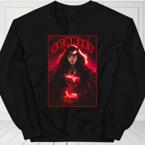 Scarlet Witch Shirt, Wandavision Shirt, Wanda Maximoff Shirt, Scarlet Witch Wandavision For Fan Shirt 2