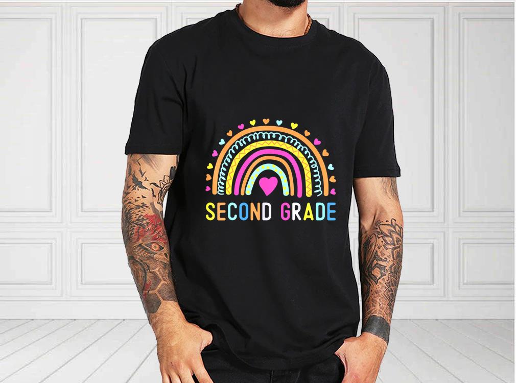 Second Grade Shirt, Second Grade Teacher Shirt, 2nd Second Grade Rainbow For Fan Shirt Second Grade Shirt Second Grade Teacher Shirt 2nd Second Grade Rainbow For Fan Shirt 1 - Second Grade Shirt, Second Grade Teacher Shirt, 2nd Second Grade Rainbow For Fan Shirt