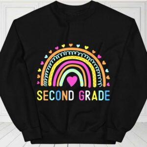 Second Grade Shirt, Second Grade Teacher Shirt, 2nd Second Grade Rainbow For Fan Shirt 2
