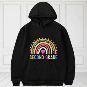 Second Grade Shirt, Second Grade Teacher Shirt, 2nd Second Grade Rainbow For Fan Shirt 3