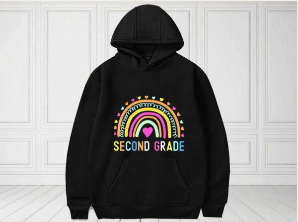 Second Grade Shirt, Second Grade Teacher Shirt, 2nd Second Grade Rainbow For Fan Shirt