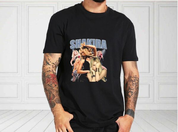 Shakira Singer Shirt, Shakira Shirt, Shakira Isabel Mebarak Ripoll For Fan Shirt