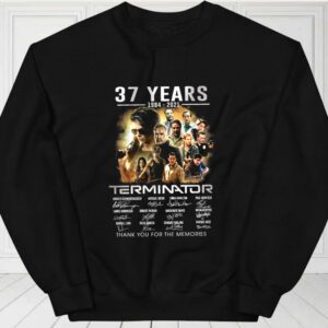 The Terminator Character Shirt, 37 Years 1984-2021 Thank You For The Memories For Fan Shirt 2