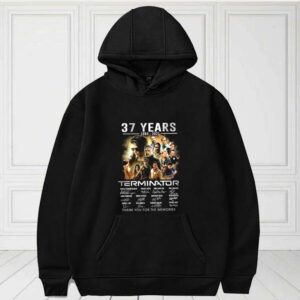The Terminator Character Shirt, 37 Years 1984-2021 Thank You For The Memories For Fan Shirt 3