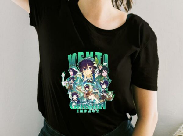 Venti Shirt, Genshin Impact Shirt, Venti Genshin Impact For Fan Shirt
