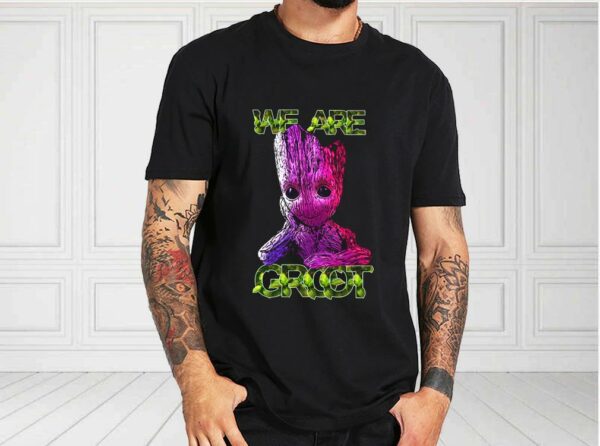 We Are Groot Shirt, I Am Groot For Fan Shirt