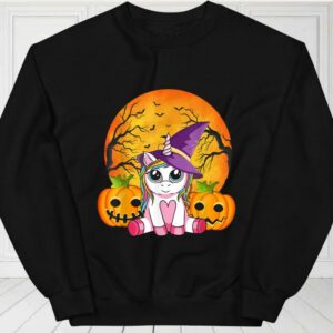 Witchy Unicorn Halloween Shirt, Unicorn Witchy Halloween Shirt, Unicorn Halloween For Fan Shirt 2