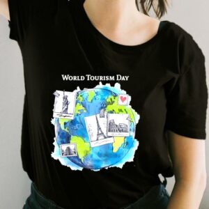 World Tourism Day Love to Travel World Globe For Fan Shirt 1