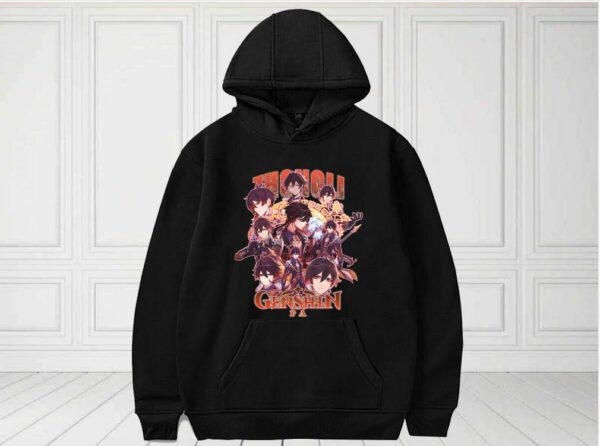 Zhongli Genshin Shirt, Genshin Zhongli Shirt, Zhongli Genshin Gameplay For Fan Shirt