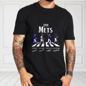 The New York Mets Baseball Abbey Road Signatures Shirt, 2021 New York Mets For Fan Shirt