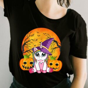 Witchy Unicorn Halloween Shirt, Unicorn Witchy Halloween Shirt, Unicorn Halloween For Fan Shirt 1
