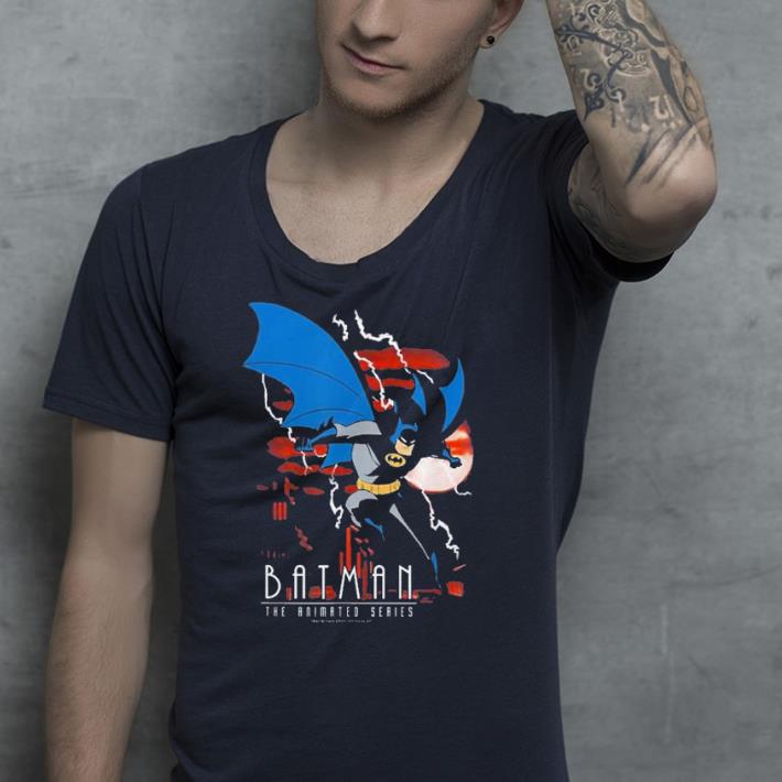 Batman Animated Series Lightning Strikes shirt Batman Animated Series Lightning Strikes shirt 4 - Batman Animated Series Lightning Strikes shirt