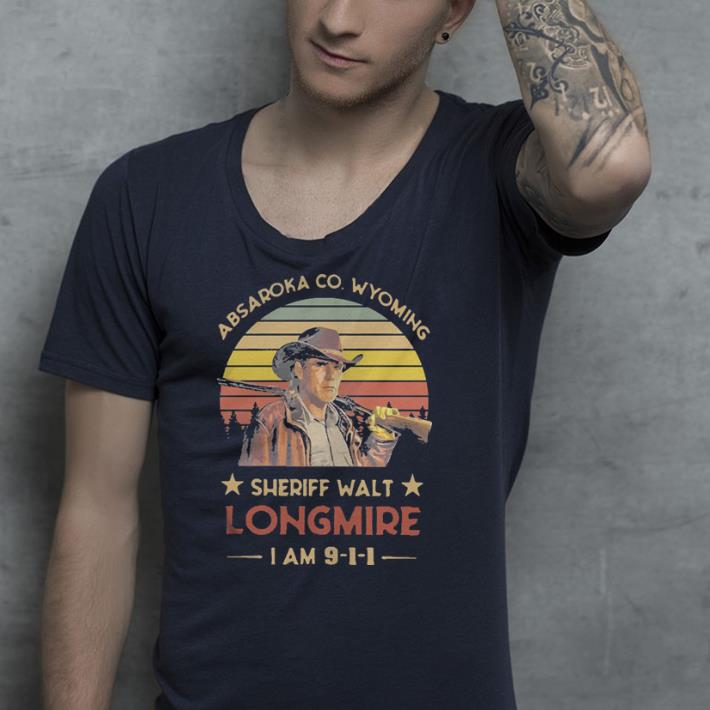 Craig Johnson Absaroka Co Wyoming Sheriff Walt Longmire I am 911 vintage shirt Craig Johnson Absaroka Co Wyoming Sheriff Walt Longmire I am 911 vintage shirt 4 - Craig Johnson Absaroka Co Wyoming Sheriff Walt Longmire I am 911 vintage shirt