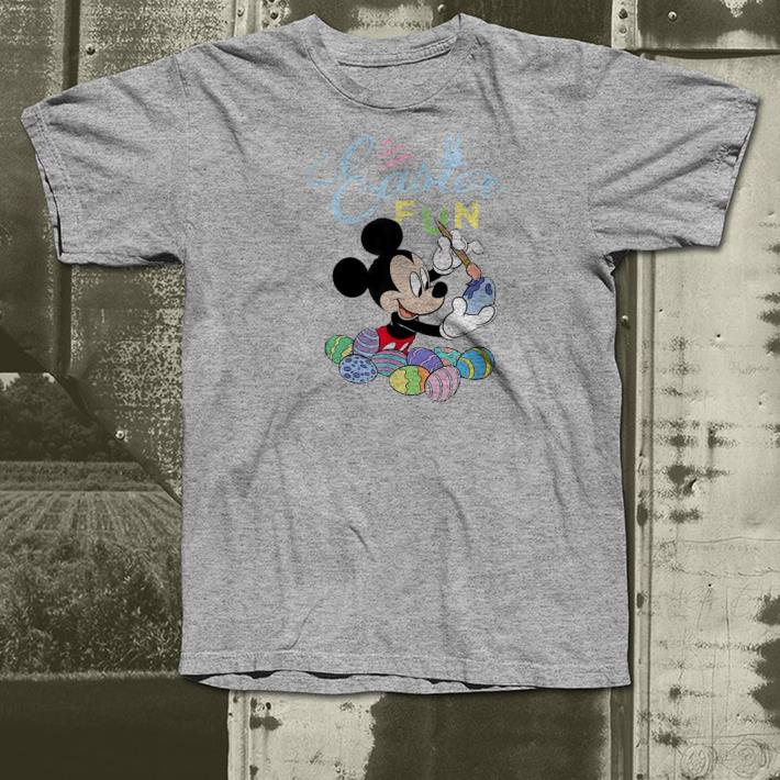 Disney Mickey Mouse Easter Fun Painting Eggs shirt 4 2 - Disney Mickey Mouse Easter Fun Painting Eggs shirt