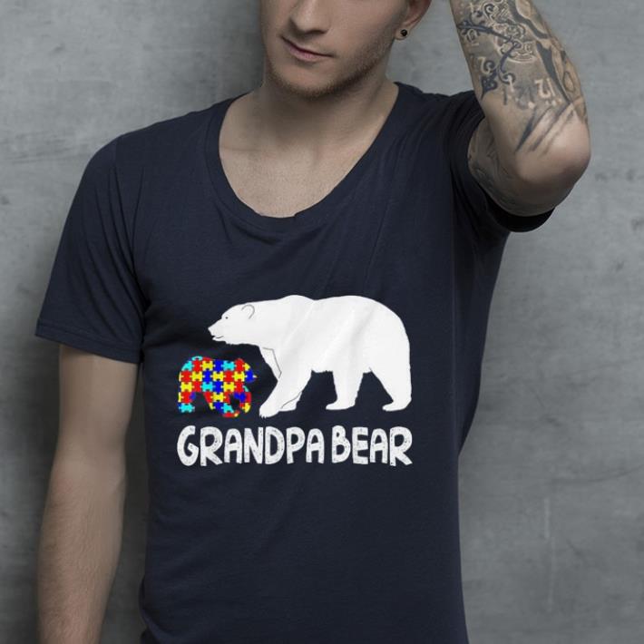 Grandpa Bear Autism Awareness shirt Grandpa Bear Autism Awareness shirt 4 - Grandpa Bear Autism Awareness shirt