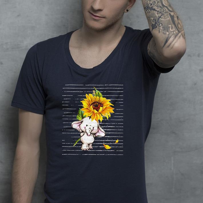 Sunflower Baby elephant cute shirt Sunflower Baby elephant cute shirt 4 - Sunflower Baby elephant cute shirt