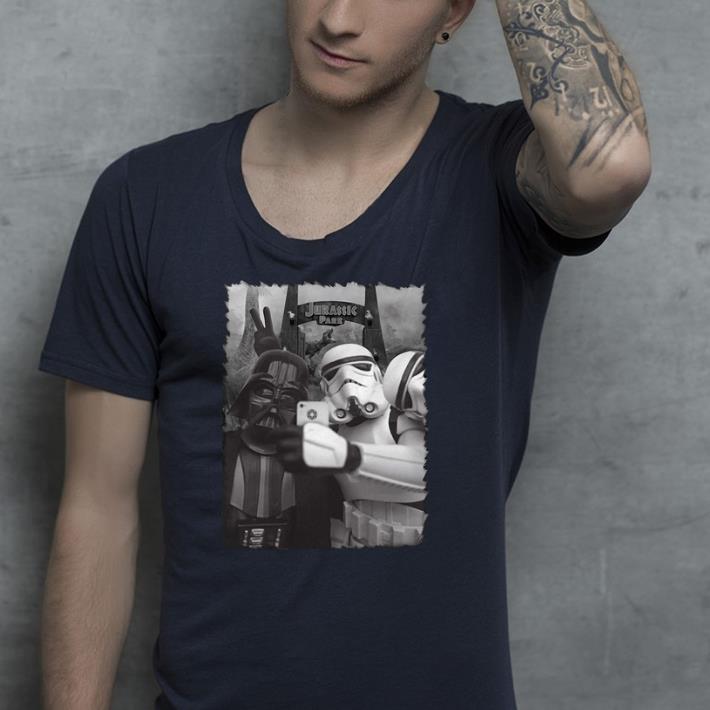 Darth Vader and Stormtroopers selfie in shirt 4 - Darth Vader and Stormtroopers selfie in shirt