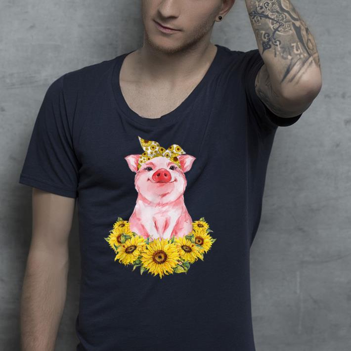 Just A Girl Who Love Pig And Sunflower shirt 4 - Just A Girl Who Love Pig And Sunflower shirt