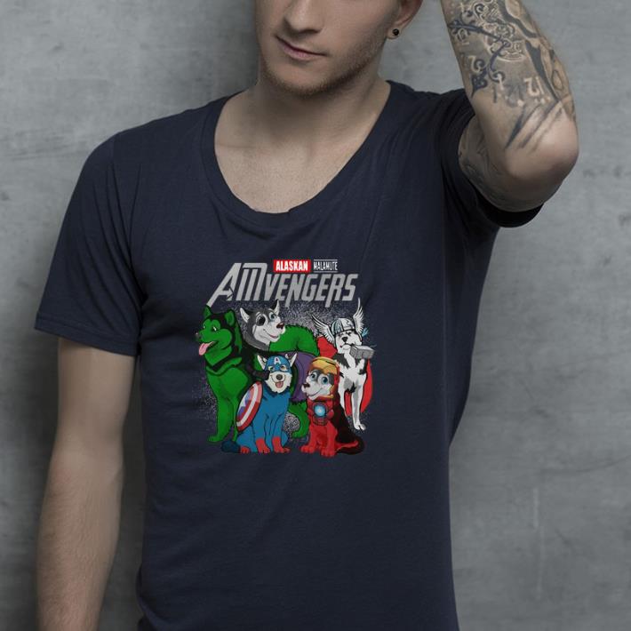 Marvel AMvengers Alaskan Malamute shirt 4 - Marvel AMvengers Alaskan Malamute shirt