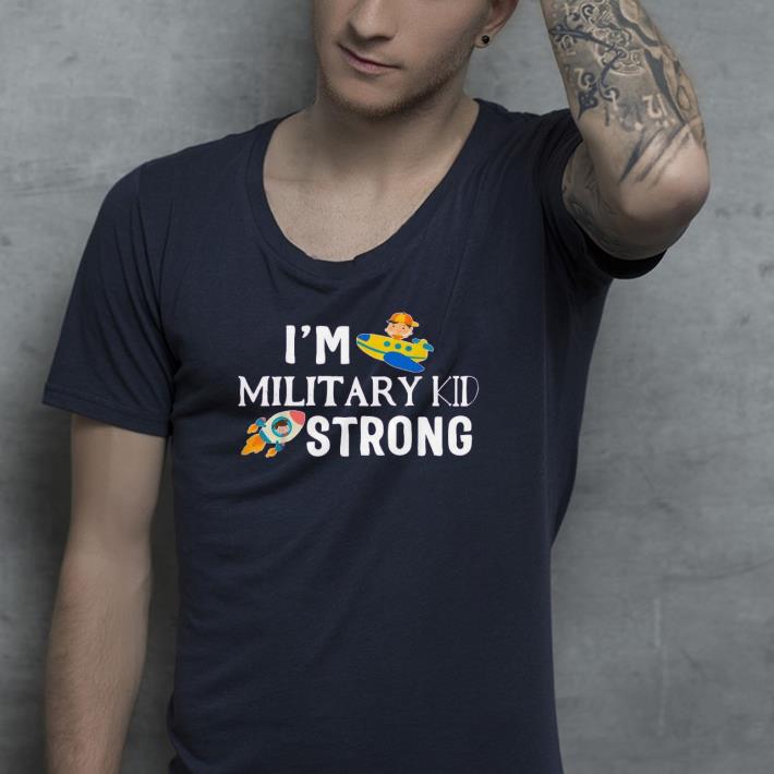 Purple up i m military kid strong shirt 4 - Purple up i'm military kid strong shirt